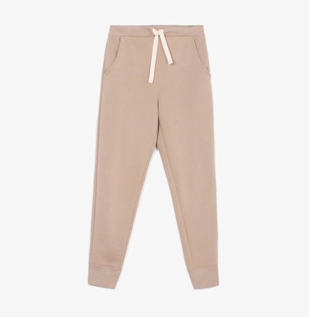 Woman cozy sweatpants