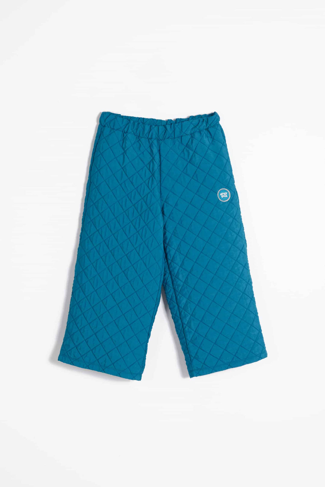 Quilted Wide Trousers