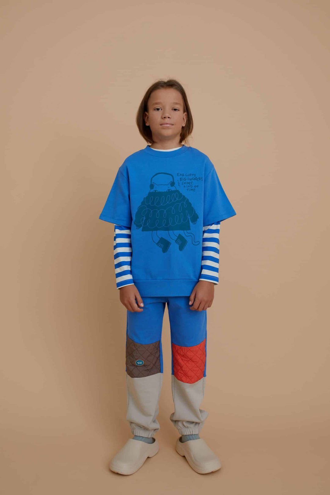 Casual Sweatpants with different knees