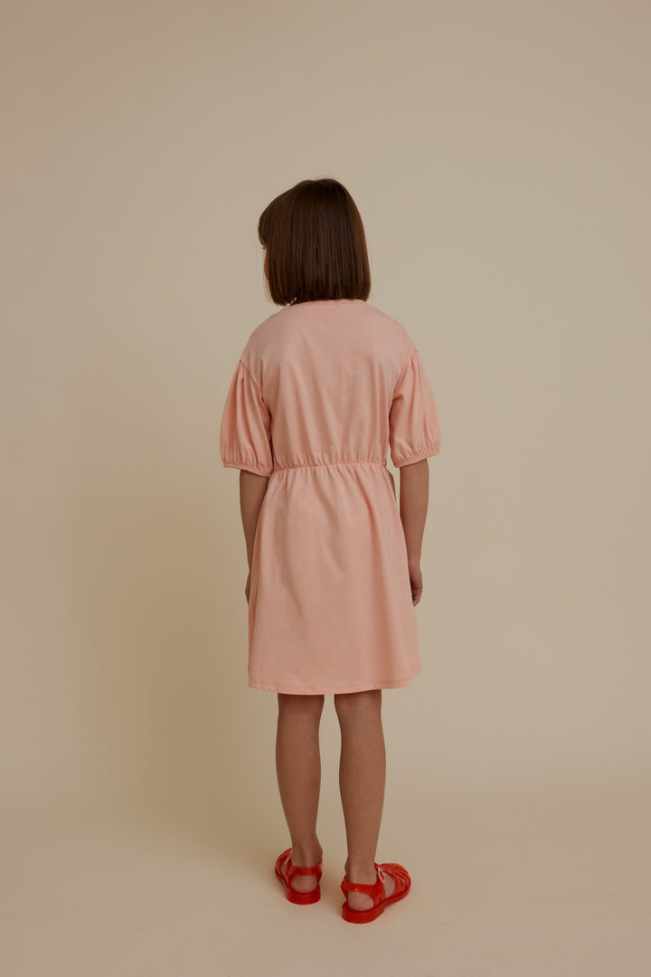 Short-Sleeve Potato Dress