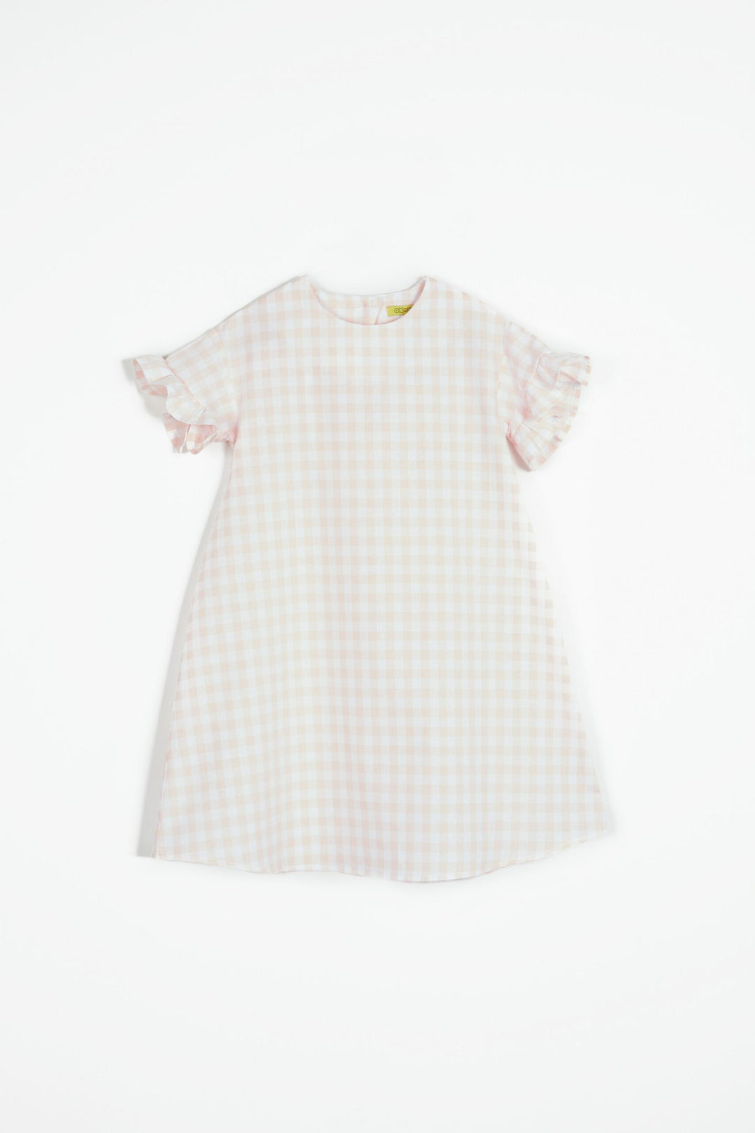 Checkered Cotton Dress
