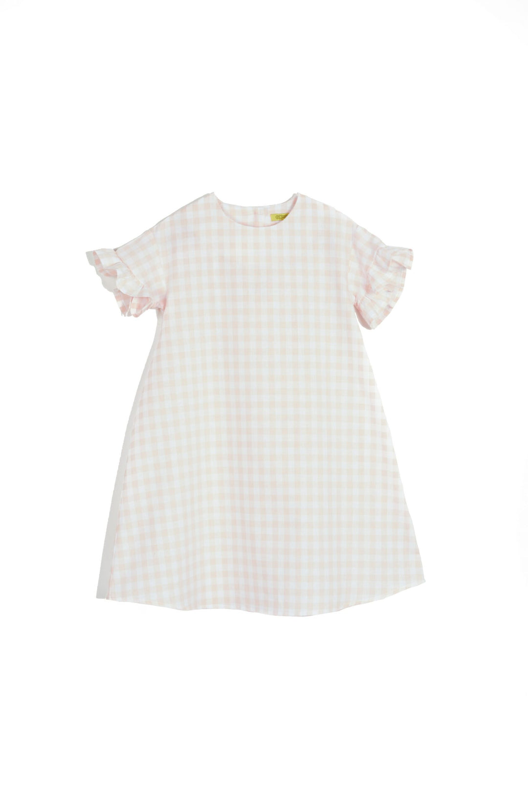 Checkered Cotton Dress