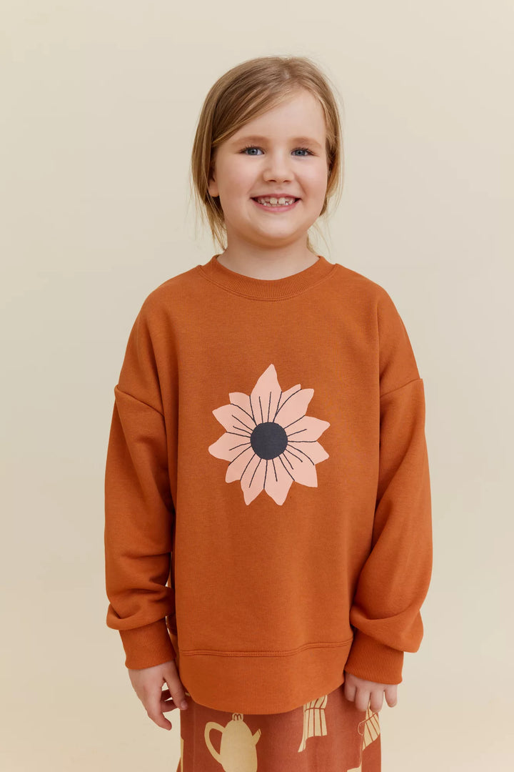 Sunflower Sweatshirt Turmeric