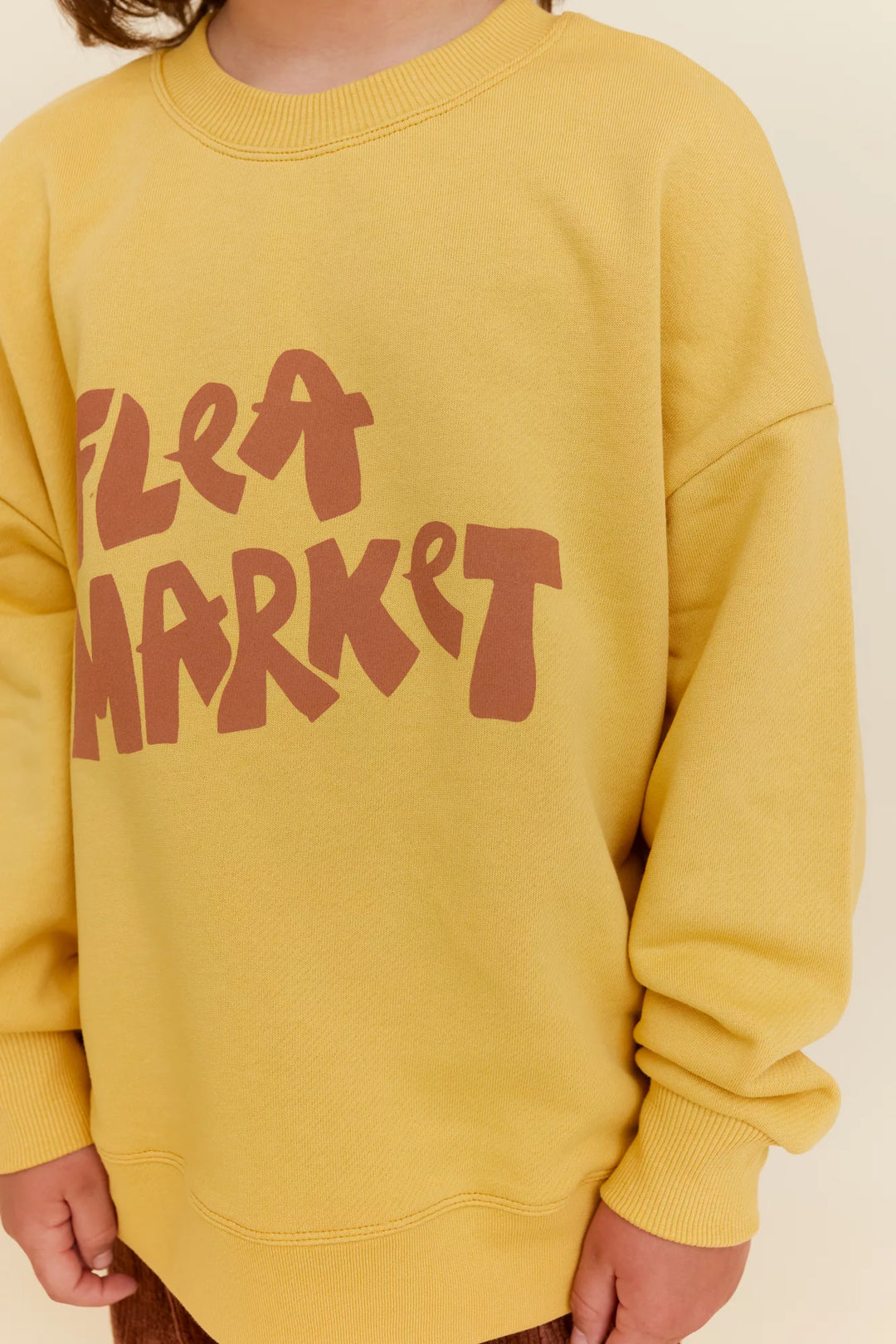 Flea Market Sweatshirt Yellow
