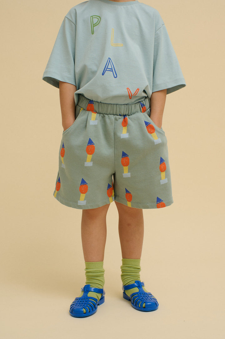 Stacked Potato Sweatshorts