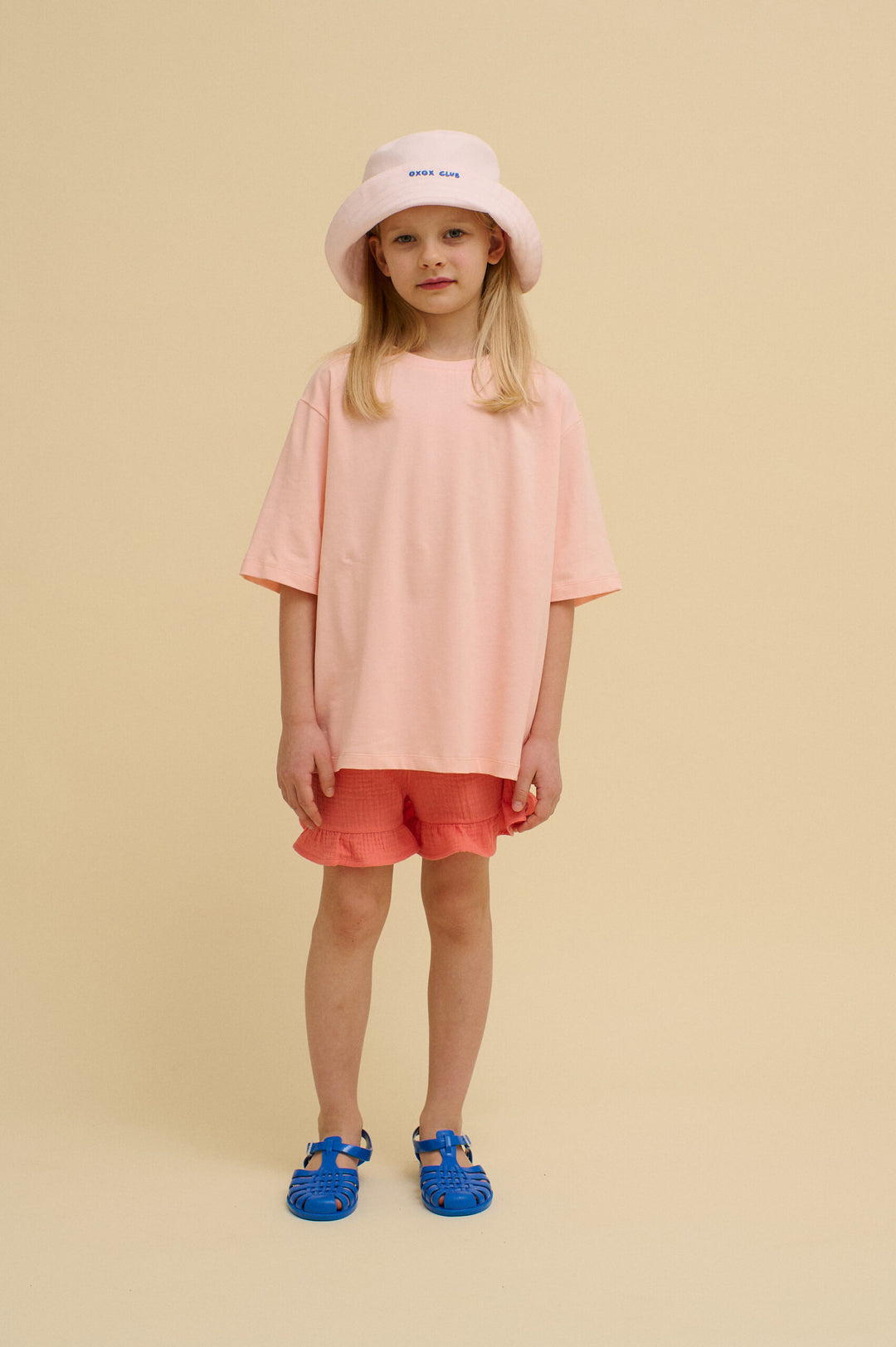 Ruffled Muslin Shorts