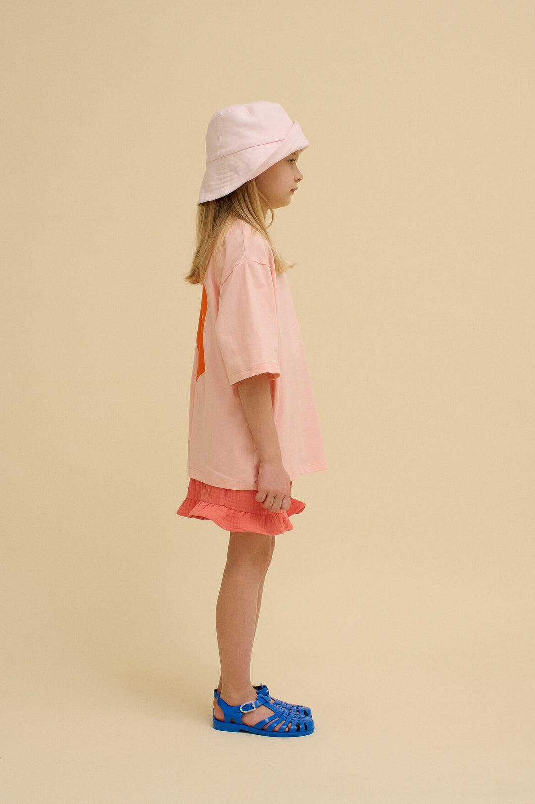 Ruffled Muslin Shorts