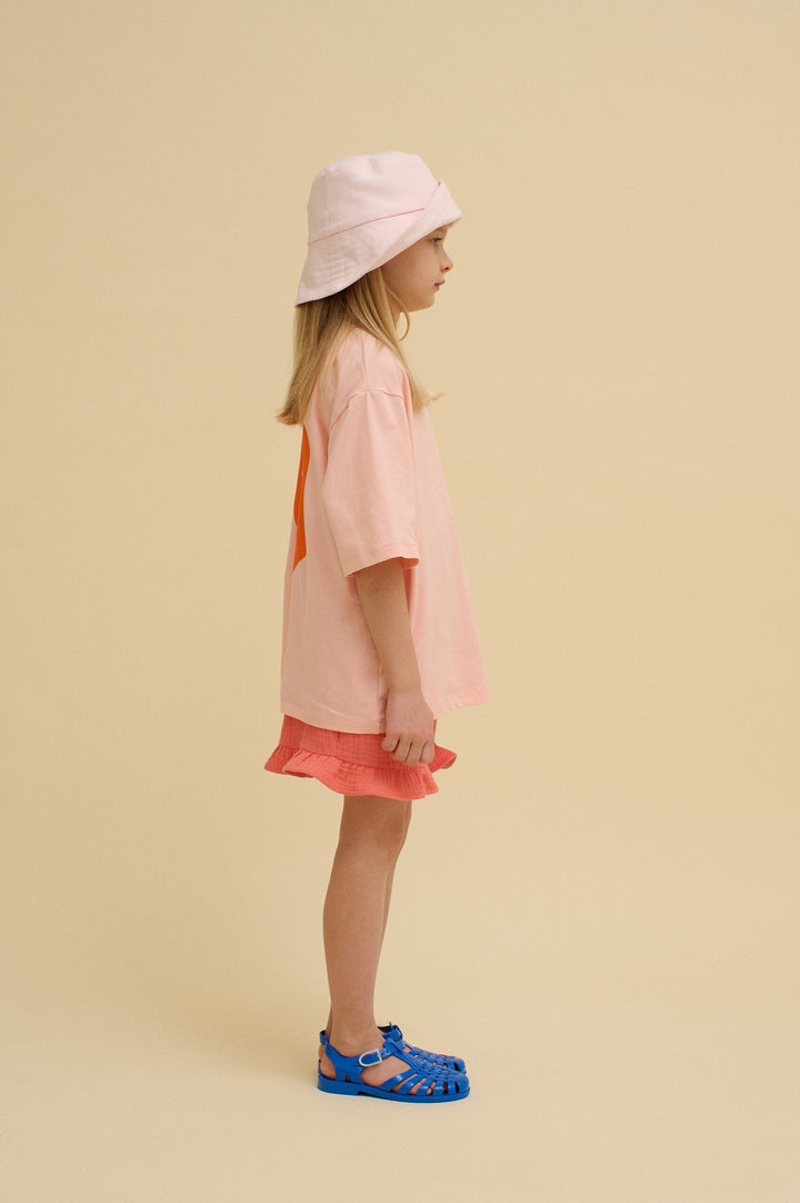 Ruffled Muslin Shorts