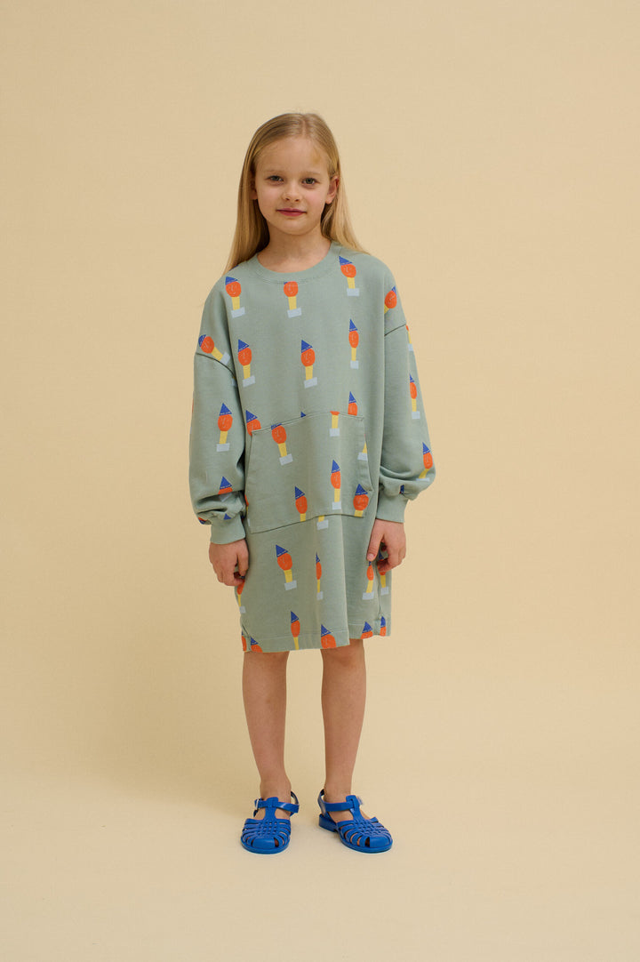 Stacked Potato Sweatdress