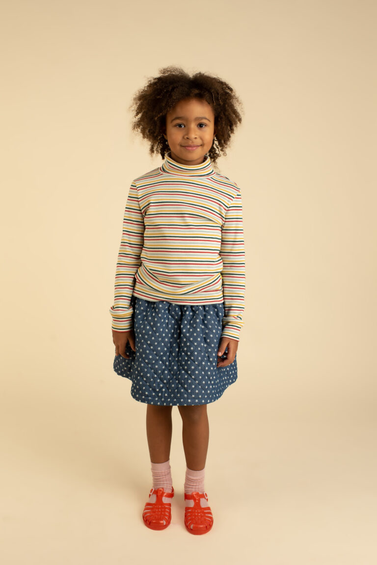 Turtleneck with Stripes