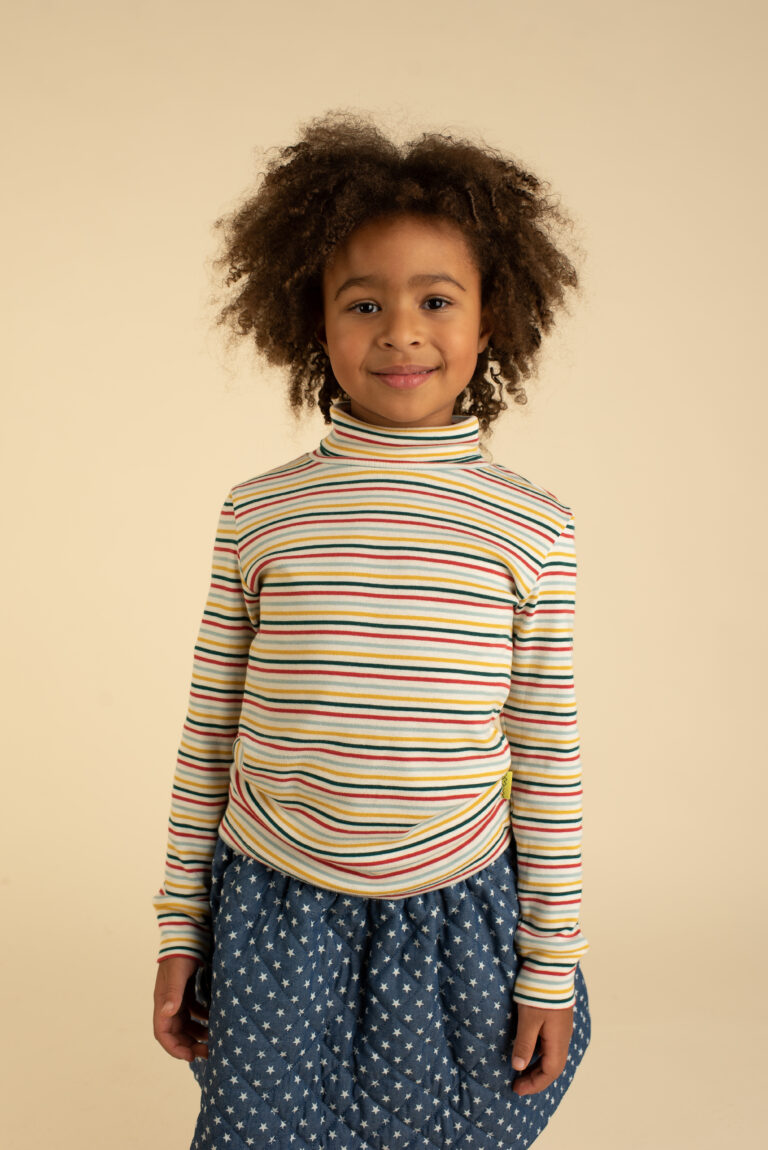 Turtleneck with Stripes