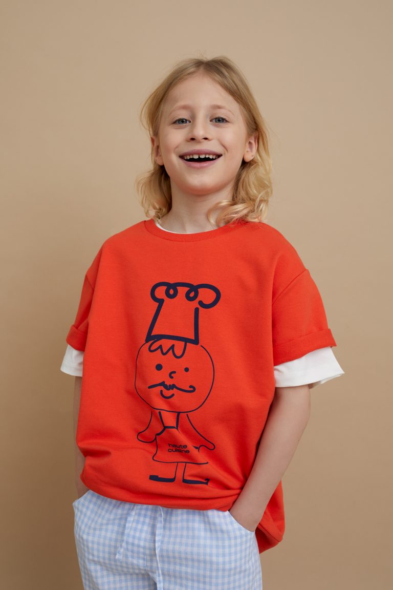 Pizza Baker Short-Sleeve Sweatshirt