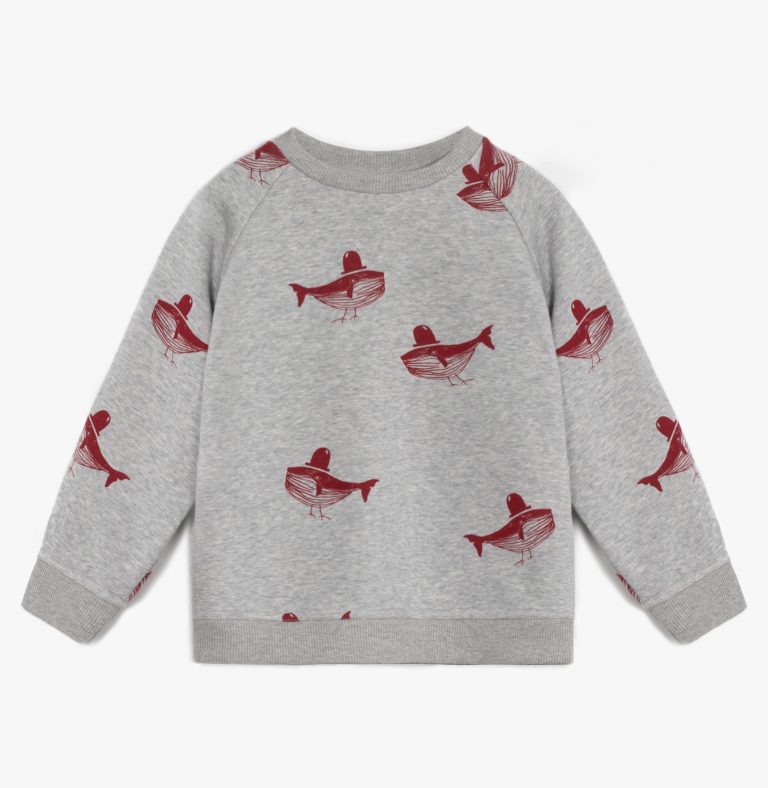 Casual Sweatshirt with a pattern