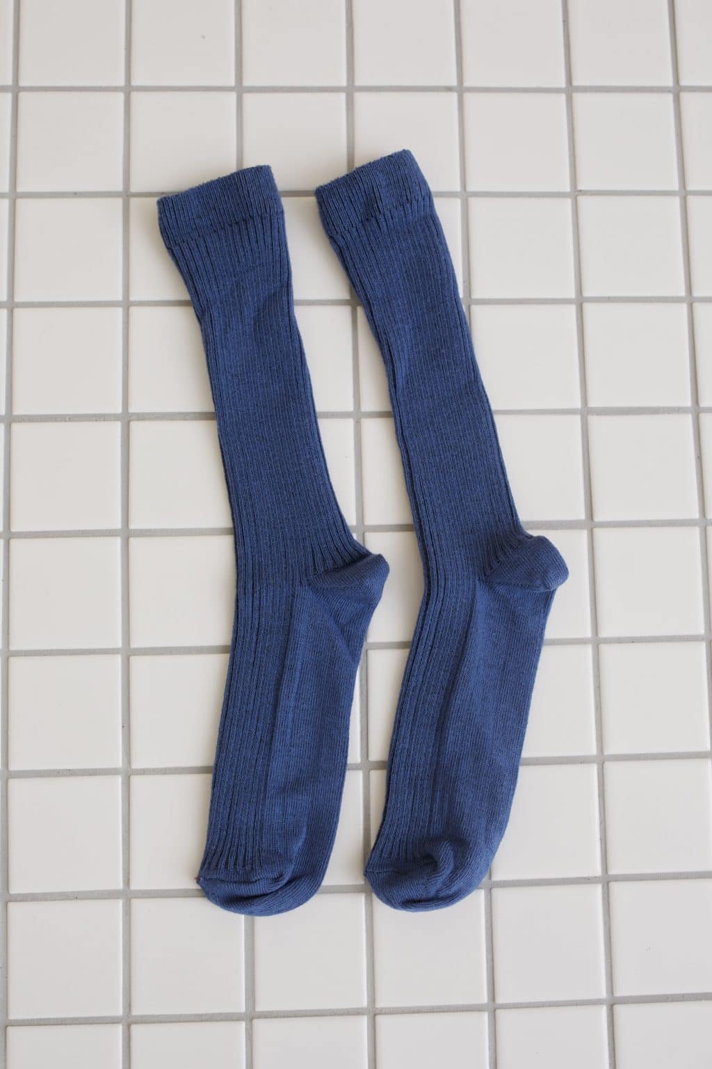 Navy blue socks