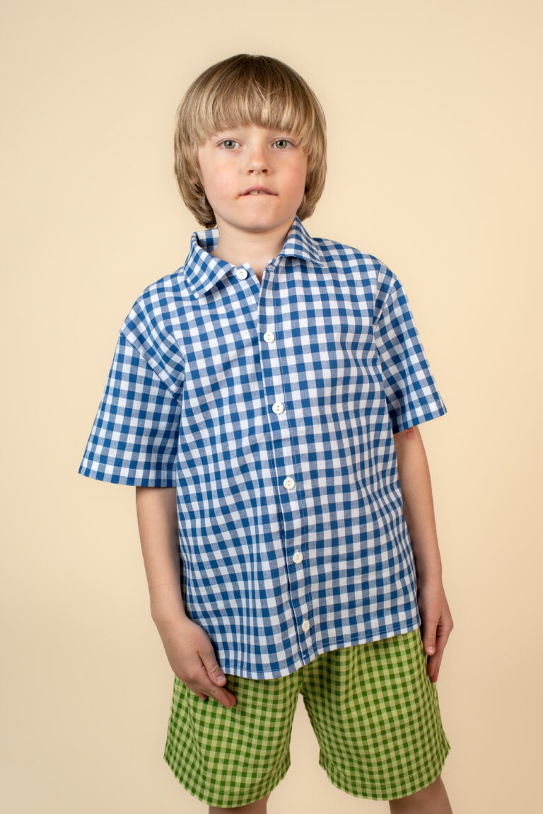 Checkered Cotton Shirt