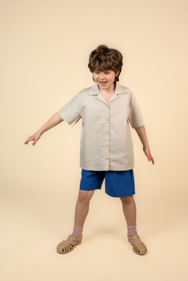 Minimalist Short-Sleeve Shirt