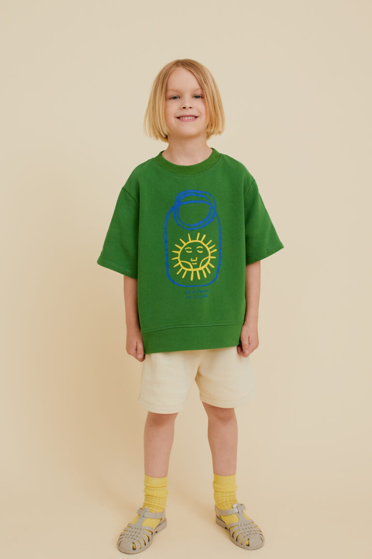 Sun in a Jar Short-Sleeved Sweatshirt