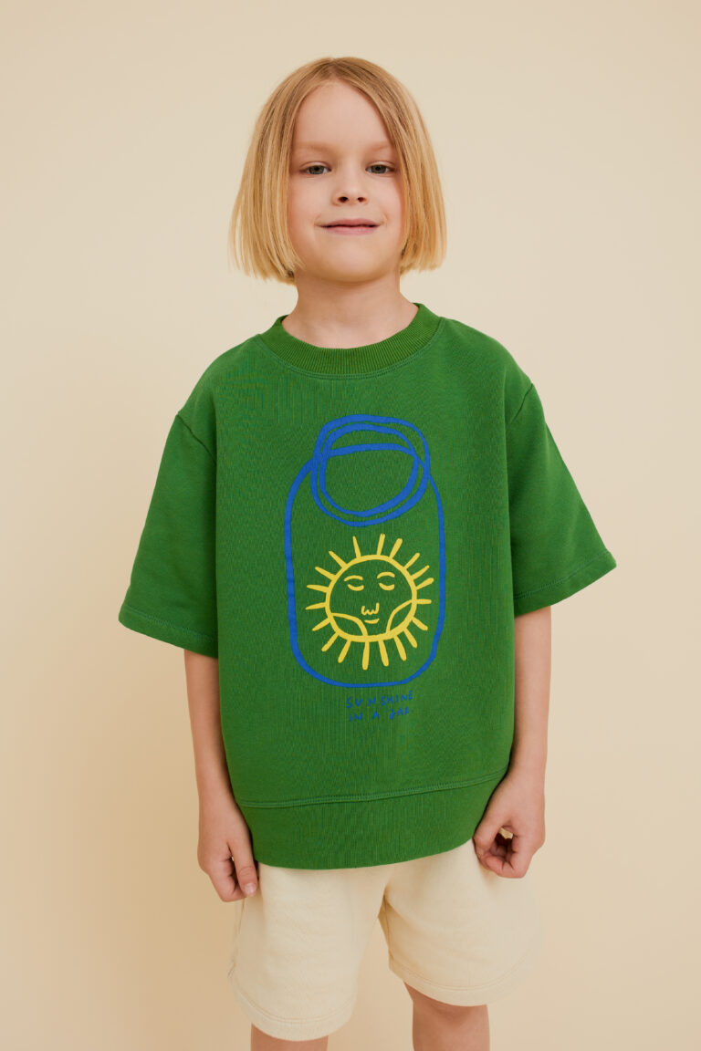 Sun in a Jar Short-Sleeved Sweatshirt