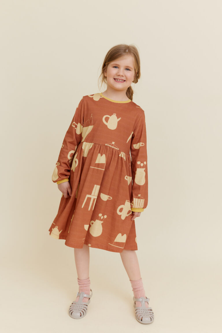 Flea Market Print Dress