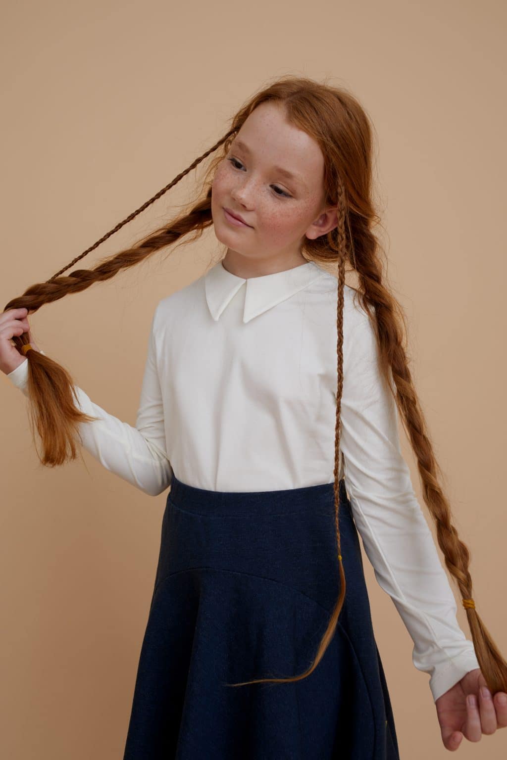 White Blouse with collar