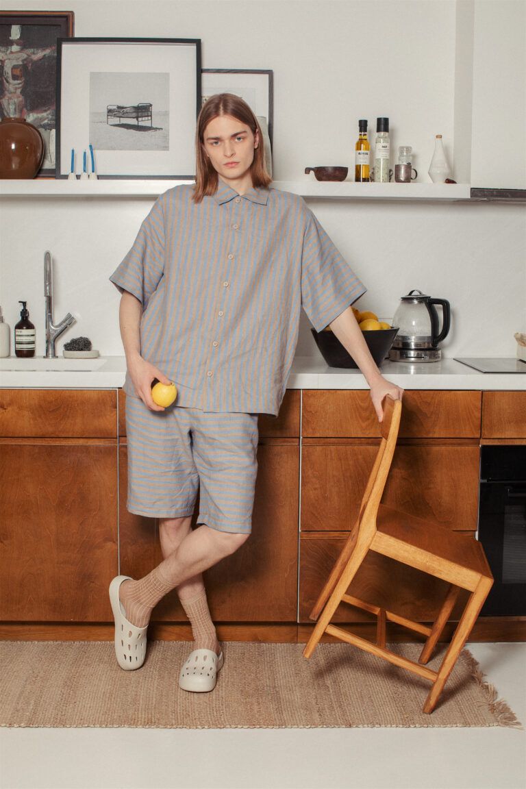 Linen shirt for man