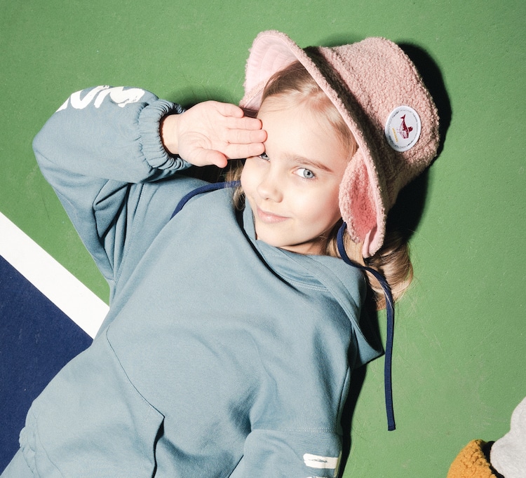 Pink Teddy Bucket Hat / IEVA DAUGIRDAITE