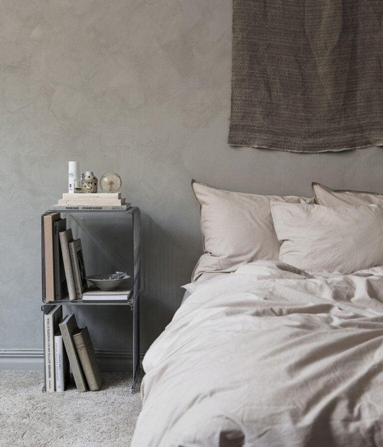 Midnatt Duvet Cover in Grey