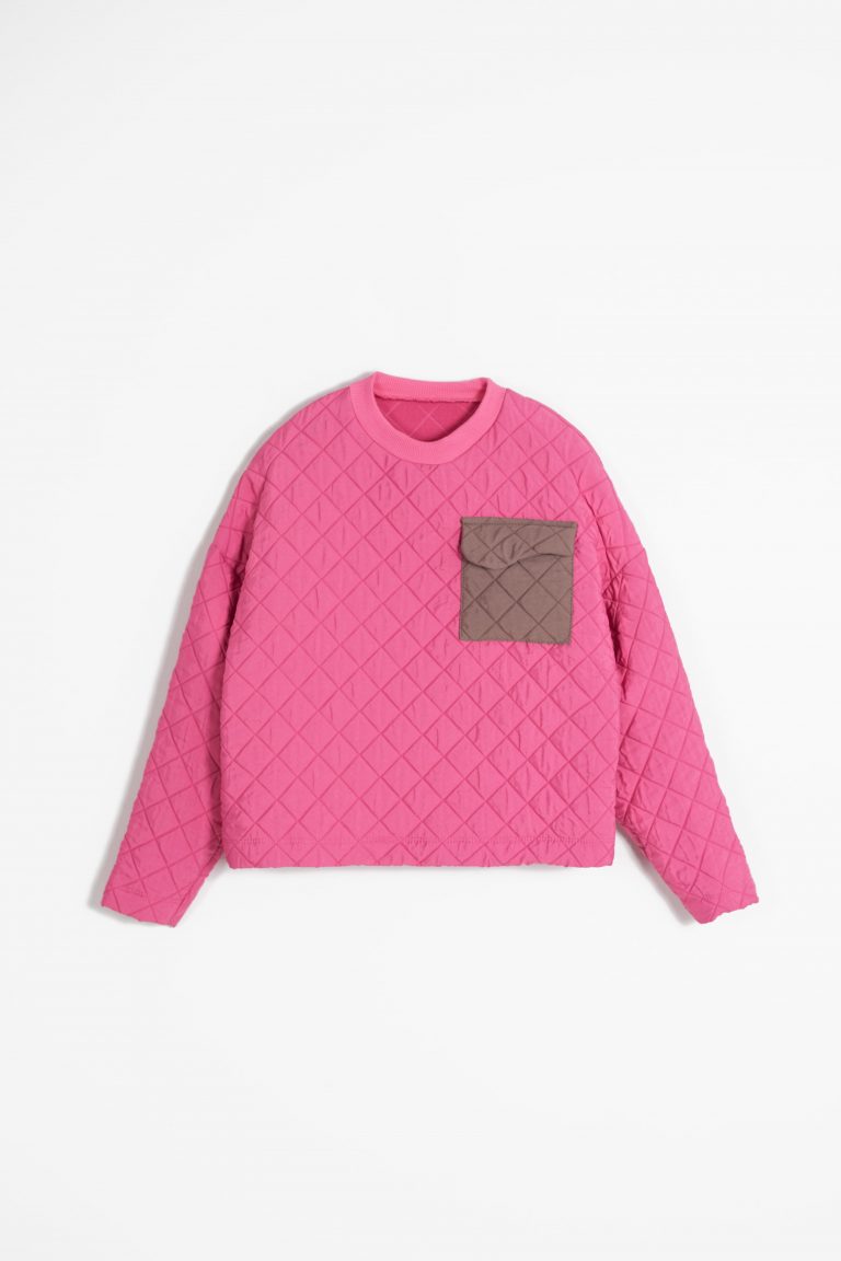 Quilted Sweatshirt