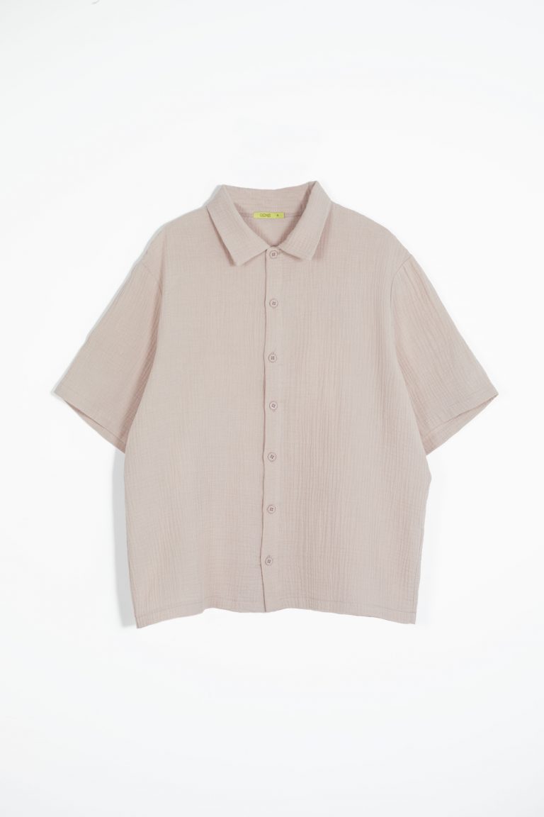 Muslin beige shirt