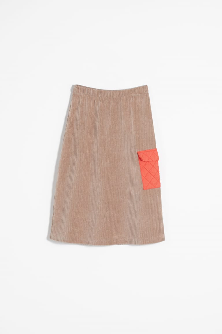 Corduroy Skirt