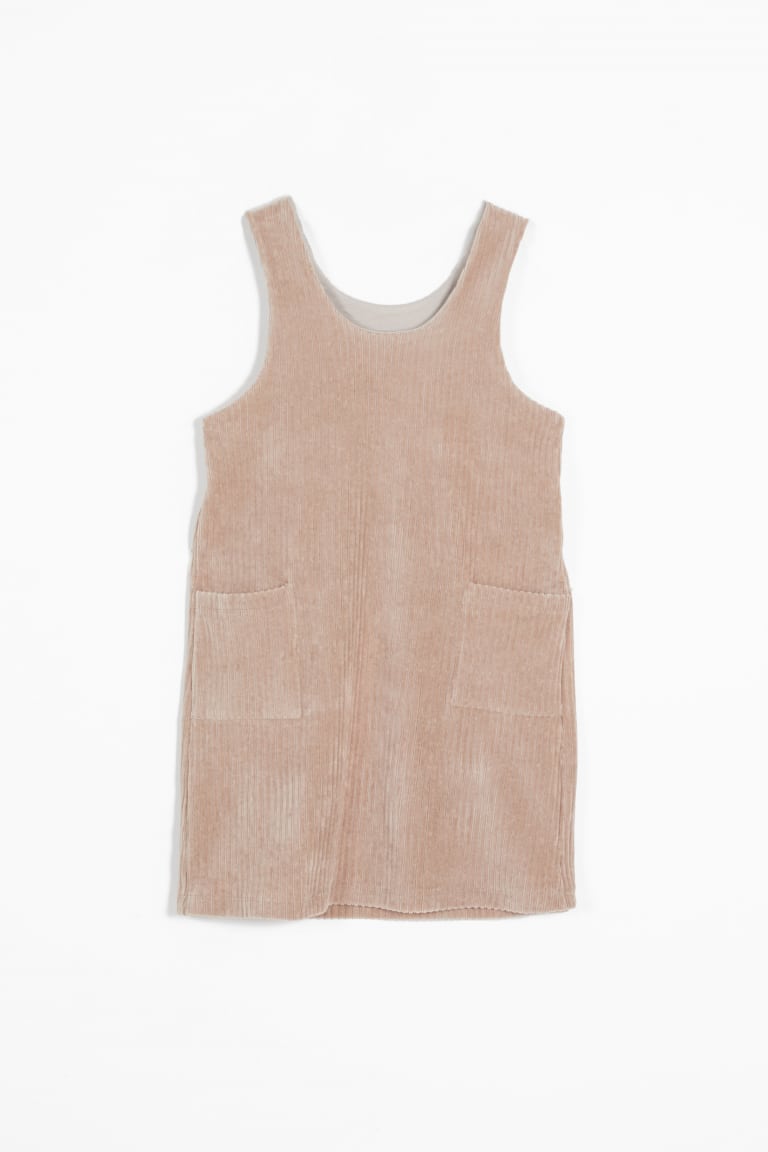 Corduroy Pinafore Dress