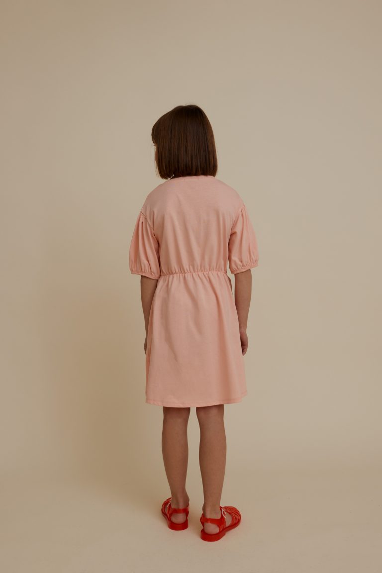 Short-Sleeve Potato Dress