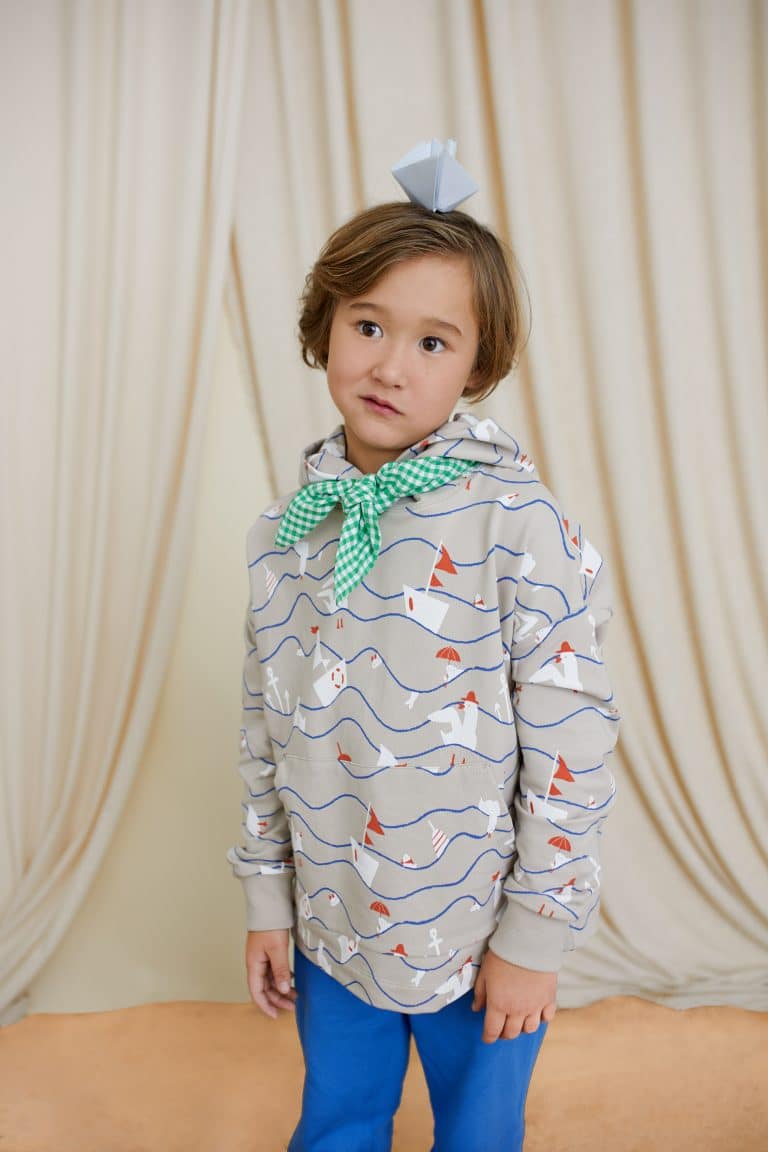 Summer Sea Sweatshirt with a Hoodie