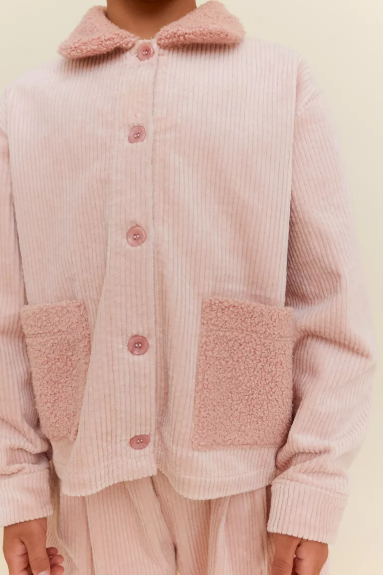 Corduroy Jacket Rose