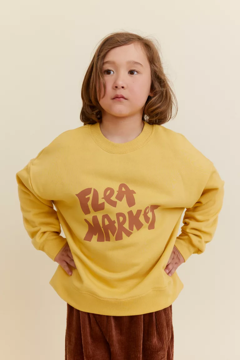 Flea Market Sweatshirt Yellow