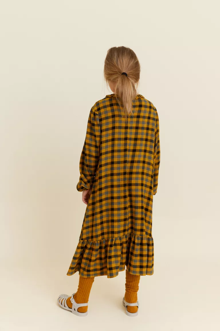 Maxi Checkered Dress