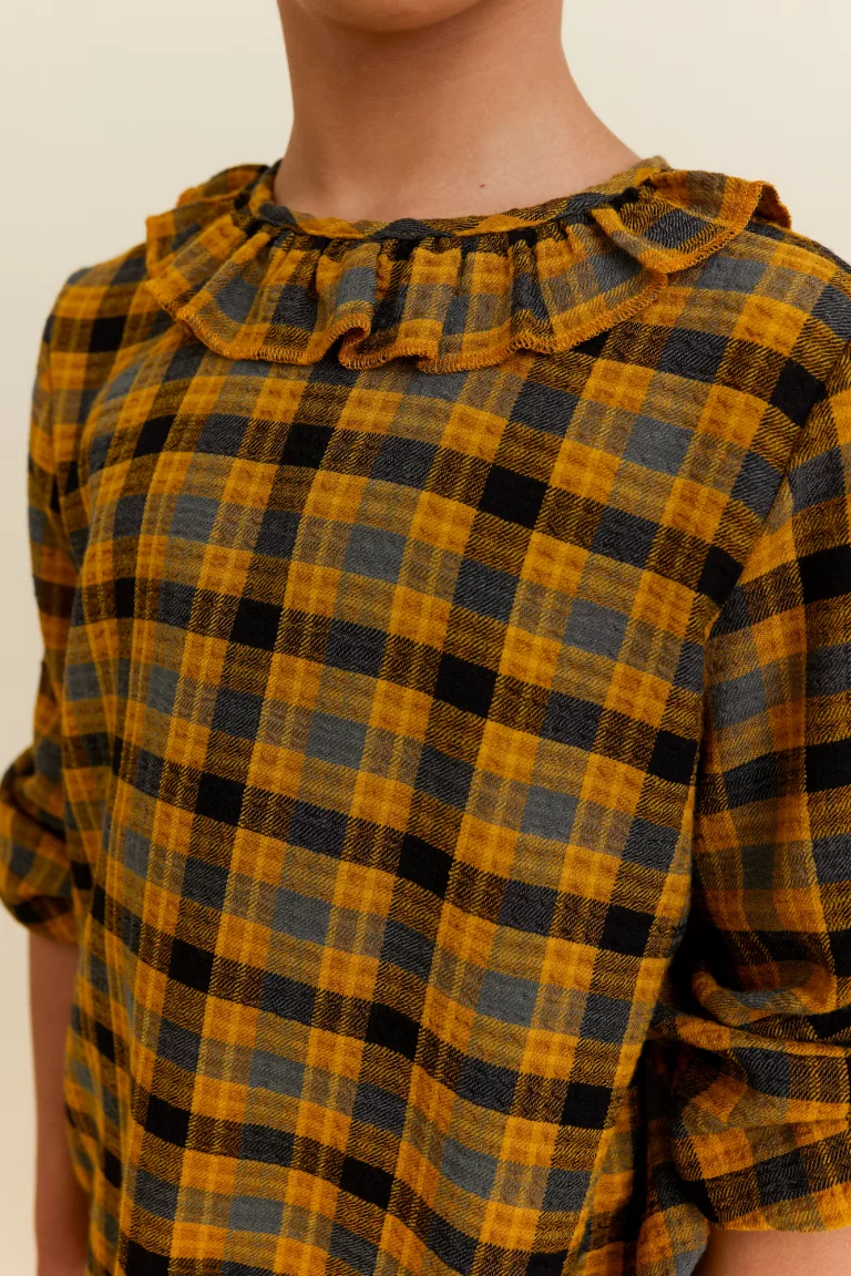 Checkered Blouse