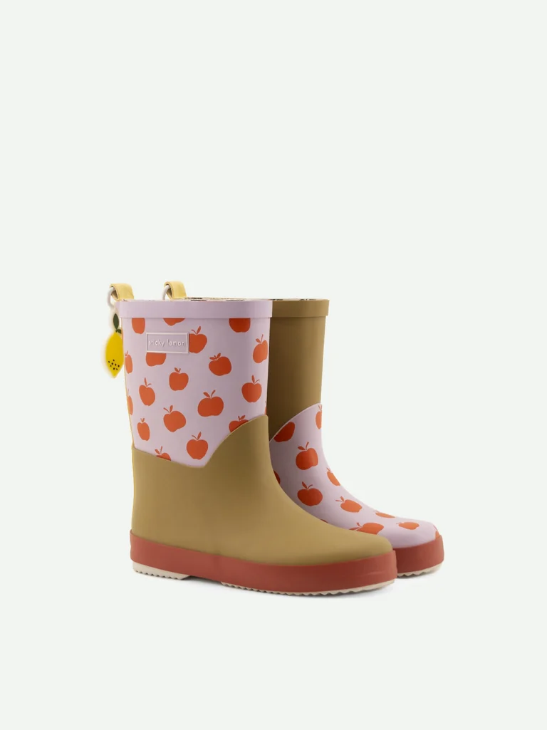 Sticky Lemon Rain Boots