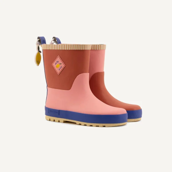 Sticky Lemon Rain Boots