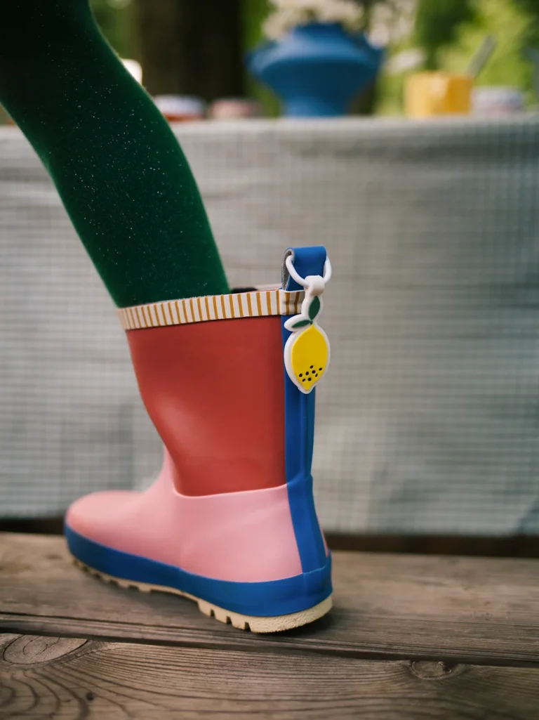 Sticky Lemon Rain Boots