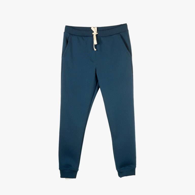 MAN CASUAL PANTS in navy blue