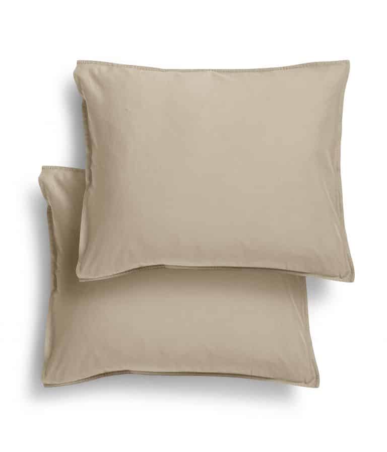 Midnatt Pillow Case in Light Brown, 2 units