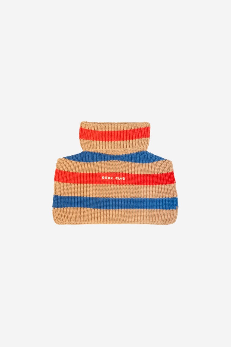 OXOX CLUB Striped Snood