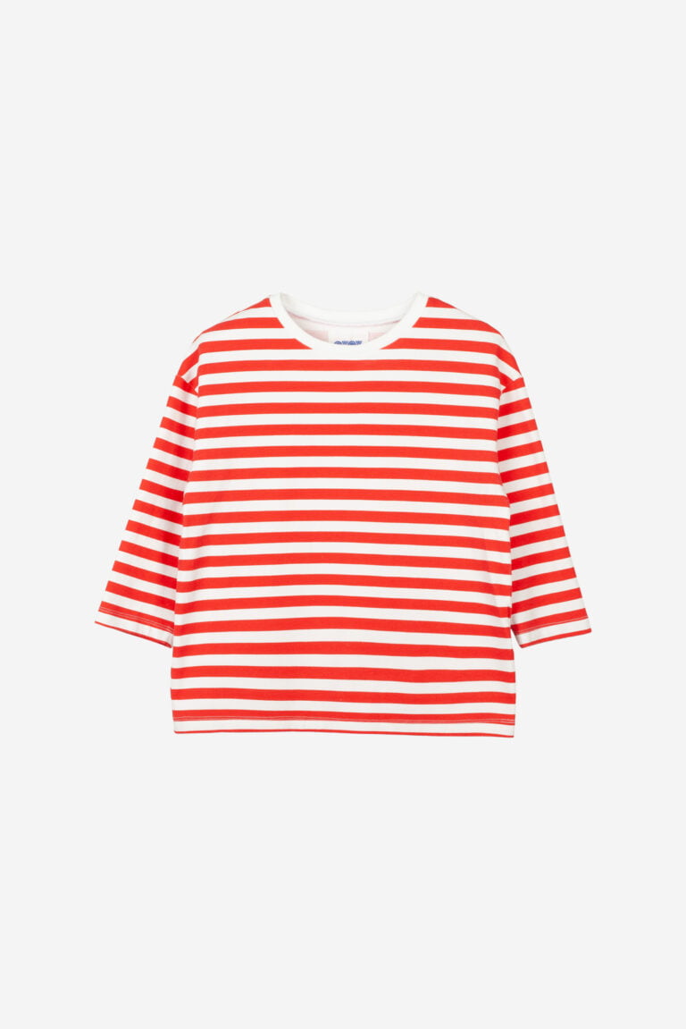 Striped Long-Sleeved Top