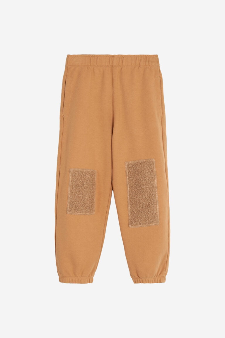 Sweatpants with Boucle Details