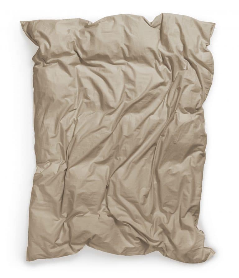 Midnatt Duvet Cover in Light Brown