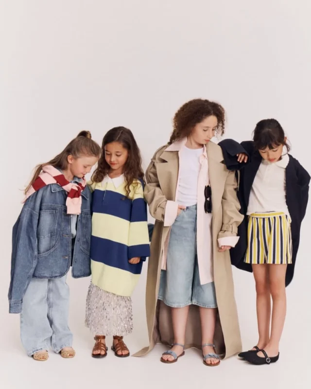 Our Striped Mini Shorts featured in the @jonak campaign 🫶 #oxoxclub #jonak