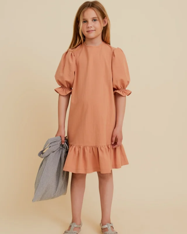 Playful meets minimal. Clean lines, voluminous sleeves. Bold tones, soft pastels. Wear our dresses all summer long. #oxoxclub