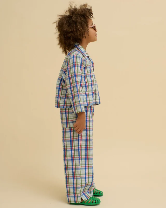 We are in love right now: 
The City pyjama — Checkered Top & Pants 🫶
#oxoxclub