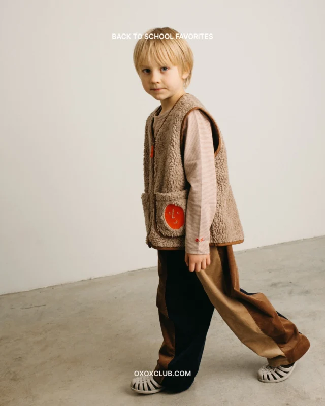 Discover a curated edit of everyday pieces for the school season ahead—from OXOX CLUB iconic utility jackets and oversized flannel shirts to @sticky.lemon colorful backpacks. 

#oxoxclub #backtoschool #coolkids #sustainablekidsfashion